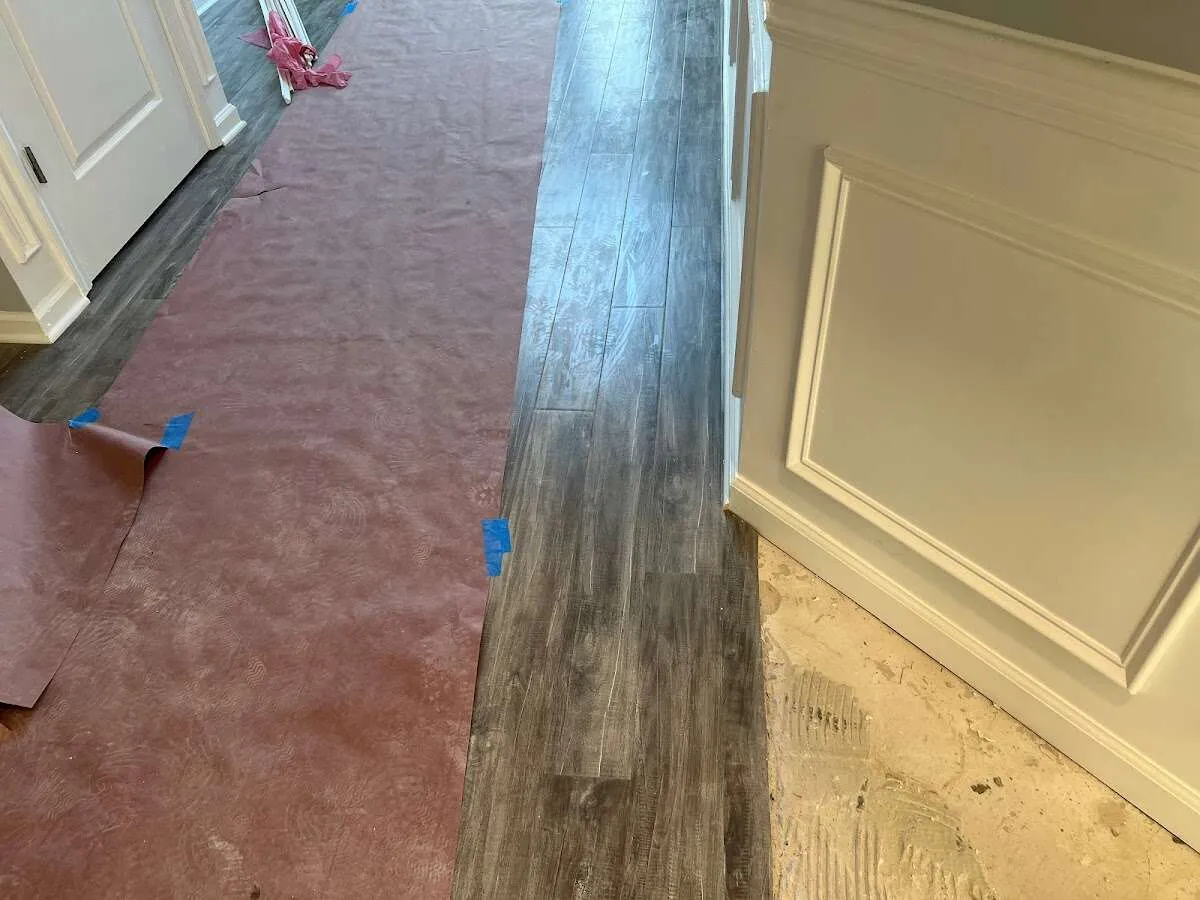 Completed marble shower restoration in Evansville